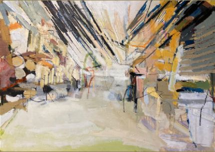 'The bike man and the plate seller'