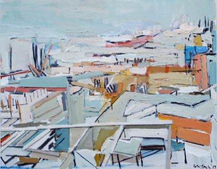 Ordsall Chord from Spinningfields